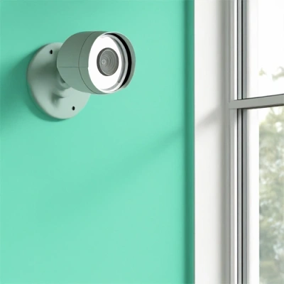 Colorado Springs vivint camera facing a window